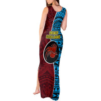 Bintangor Goroka Lahanis Rugby Tank Maxi Dress Papua New Guinea Polynesian Tattoo LT03 - Polynesian Pride