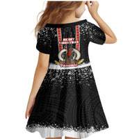 Vanuatu Christmas Family Matching Mermaid Dress and Hawaiian Shirt Polynesian Tribal Snow Style LT03 - Polynesian Pride