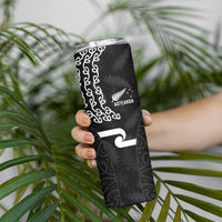 Custom New Zealand Rugby Jersey 2025 Skinny Tumbler The Champions Aotearoa LT03 - Polynesian Pride