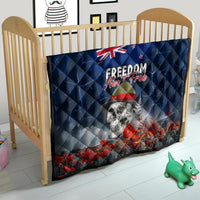 New Zealand ANZAC Day Quilt Freedom Ain't Free