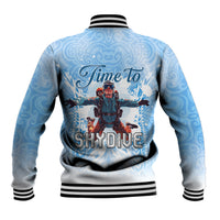 New Zealand Sky Diving Baseball Jacket Lets Get High