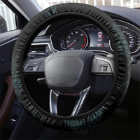 New Zealand Fern Women Rugby Steering Wheel Cover Maori Pattern