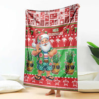 Mele Kalikimaka Hawaii Christmas Blanket Funny Santa 67 Gen Alpha Slang LT05 - Polynesian Pride