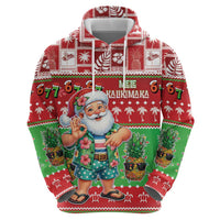 Mele Kalikimaka Hawaii Christmas Hoodie Funny Santa 67 Gen Alpha Slang - Polynesian Pride