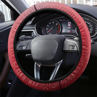 Christmas In July Steering Wheel Cover Funny Dabbing Dance Koala And Blue Penguins