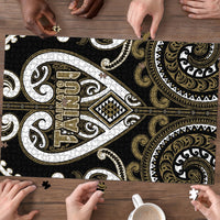 Aotearoa Waikato Tainui Puzzle Maori Tribal Pattern