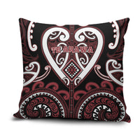 Aotearoa Te Arawa Pillow Cover Maori Tribal Pattern