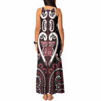 Custom Aotearoa Te Arawa Tank Maxi Dress Maori Tribal Pattern LT05 - Polynesian Pride