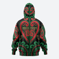 Custom Aotearoa Ngai Tuhoe Hoodie Maori Tribal Pattern