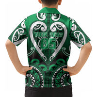 Custom Aotearoa Ngati Maniapoto Hawaiian Shirt Maori Tribal Pattern LT05 - Polynesian Pride