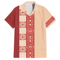 Papua New Guinea Family Matching Short Sleeve Bodycon Dress and Hawaiian Shirt Oro Tapa Pattern