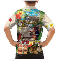Samoa Culture Family Matching Mermaid Dress and Hawaiian Shirt Embracing The Spirit LT05 - Polynesian Pride