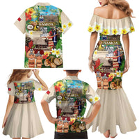Samoa Culture Family Matching Mermaid Dress and Hawaiian Shirt Embracing The Spirit LT05 - Polynesian Pride