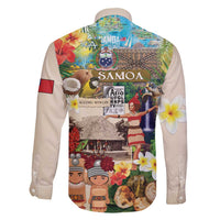 Samoa Culture Family Matching Tank Maxi Dress and Hawaiian Shirt Embracing The Spirit LT05 - Polynesian Pride