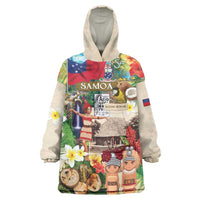 Samoa Culture Wearable Blanket Hoodie Embracing The Spirit