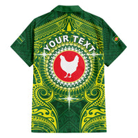 Personalized American Samoa Manua Cession Day Family Matching Long Sleeve Bodycon Dress and Hawaiian Shirt Up Up The Moa LT05 - Polynesian Pride