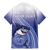 Personalized Samoana High School Family Matching Mermaid Dress and Hawaiian Shirt Polynesian Tribal Shark LT05 - Polynesian Pride