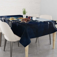 Hawaii Honu Tablecloth Polynesian Curves Plumeria - Polynesian Pride