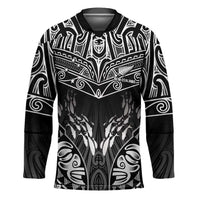 Custom New Zealand Fishing Hockey Jersey Aotearoa Maori Koru - Polynesian Pride