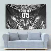 Custom New Zealand Fishing Tapestry Aotearoa Maori Koru - Polynesian Pride