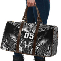 Custom New Zealand Fishing Travel Bag Aotearoa Maori Koru - Polynesian Pride