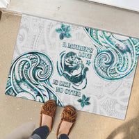 New Zealand Aotearoa Hari Ra Mama Rubber Doormat A Mother's Love Is Like No Otter