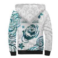 New Zealand Aotearoa Hari Ra Mama Sherpa Hoodie A Mother's Love Is Like No Otter LT05 - Polynesian Pride