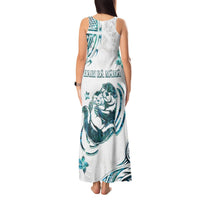 New Zealand Aotearoa Hari Ra Mama Tank Maxi Dress A Mother's Love Is Like No Otter LT05 - Polynesian Pride