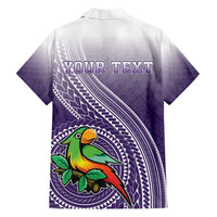 Personalized Manua High School Hawaiian Shirt Polynesian Tribal Pattern