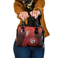 Fagaitua High School Shoulder Handbag Polynesian Tribal Pattern