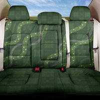 Hawaiian Quilt Back Car Seat Cover Pele Hair Hinahina Lei Green Version