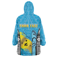 Personalised Malampa Fiji Day 2026 Wearable Blanket Hoodie Unique Style LT05 - Polynesian Pride
