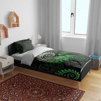 New Zealand Maori Koru Fern Bedding Set Spiral Polynesian Style Green LT05 - Polynesian Pride