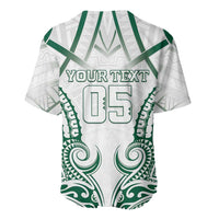 Custom Hawaii Volleyball Baseball Jersey Polynesian Pattern - Polynesian Pride