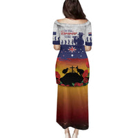 New Zealand And Australia ANZAC Last Post Family Matching Puletasi and Hawaiian Shirt LT05 - Polynesian Pride