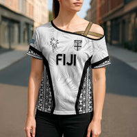Custom Fiji 2026 Rugby Cross Shoulder Shirt Fijian Tapa Pattern