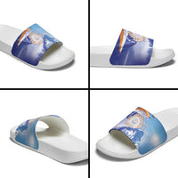Marshall Islands Remembrance Day Slide Sandals We Will Always Remember