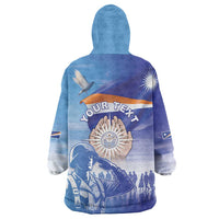 Personalised Marshall Islands Remembrance Day Wearable Blanket Hoodie We Will Always Remember