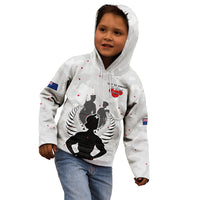 New Zealand ANZAC Day Kid Hoodie For The Nurse Lest We Forget LT05 - Polynesian Pride