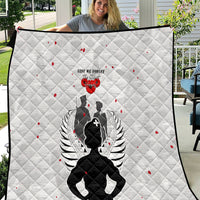 New Zealand ANZAC Day Quilt For The Nurse Lest We Forget