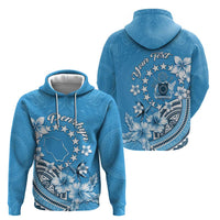 Personalised Penrhyn Gospel Day Hoodie Cook Islands Tribal Pattern