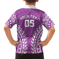 Custom Cook Islands Mangaia Family Matching Short Sleeve Bodycon Dress and Hawaiian Shirt Polynesian Tribal Tattoo LT05 - Polynesian Pride