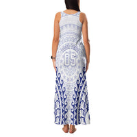 Custom Cook Islands Palmerston Family Matching Tank Maxi Dress and Hawaiian Shirt Polynesian Tribal Tattoo LT05 - Polynesian Pride