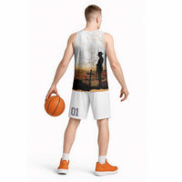 Australia And New Zealand ANZAC Day Basketball Jersey Battle Of Beersheba LT05 - Polynesian Pride