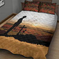 Australia And New Zealand ANZAC Day Quilt Bed Set Battle Of Beersheba