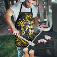 Filipinos Lapu Lapu Hero Apron Gold Polynesian Tribal Tattoo