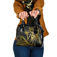 Filipinos Lapu Lapu Hero Shoulder Handbag Gold Polynesian Tribal Tattoo