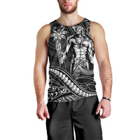 Filipinos Lapu Lapu Hero Men Tank Top Black Polynesian Tribal Tattoo