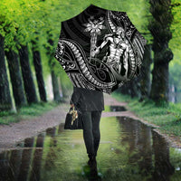 Filipinos Lapu Lapu Hero Umbrella Black Polynesian Tribal Tattoo