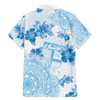 Happy Fiji Girmit Day Family Matching Mermaid Dress and Hawaiian Shirt Fijian Tapa With Mandala Pattern LT05 - Polynesian Pride